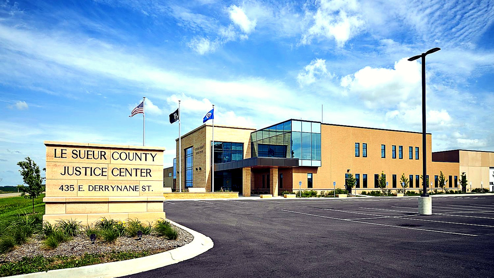 Le Sueur County courthouse exterior for Keil Defense county criminal defense services