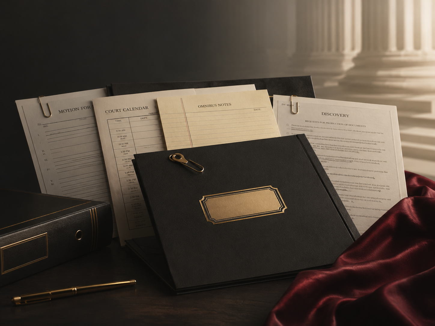 Graphite and gold courthouse still-life image for Minnesota criminal court process articles: What Is a Stay of Imposition?