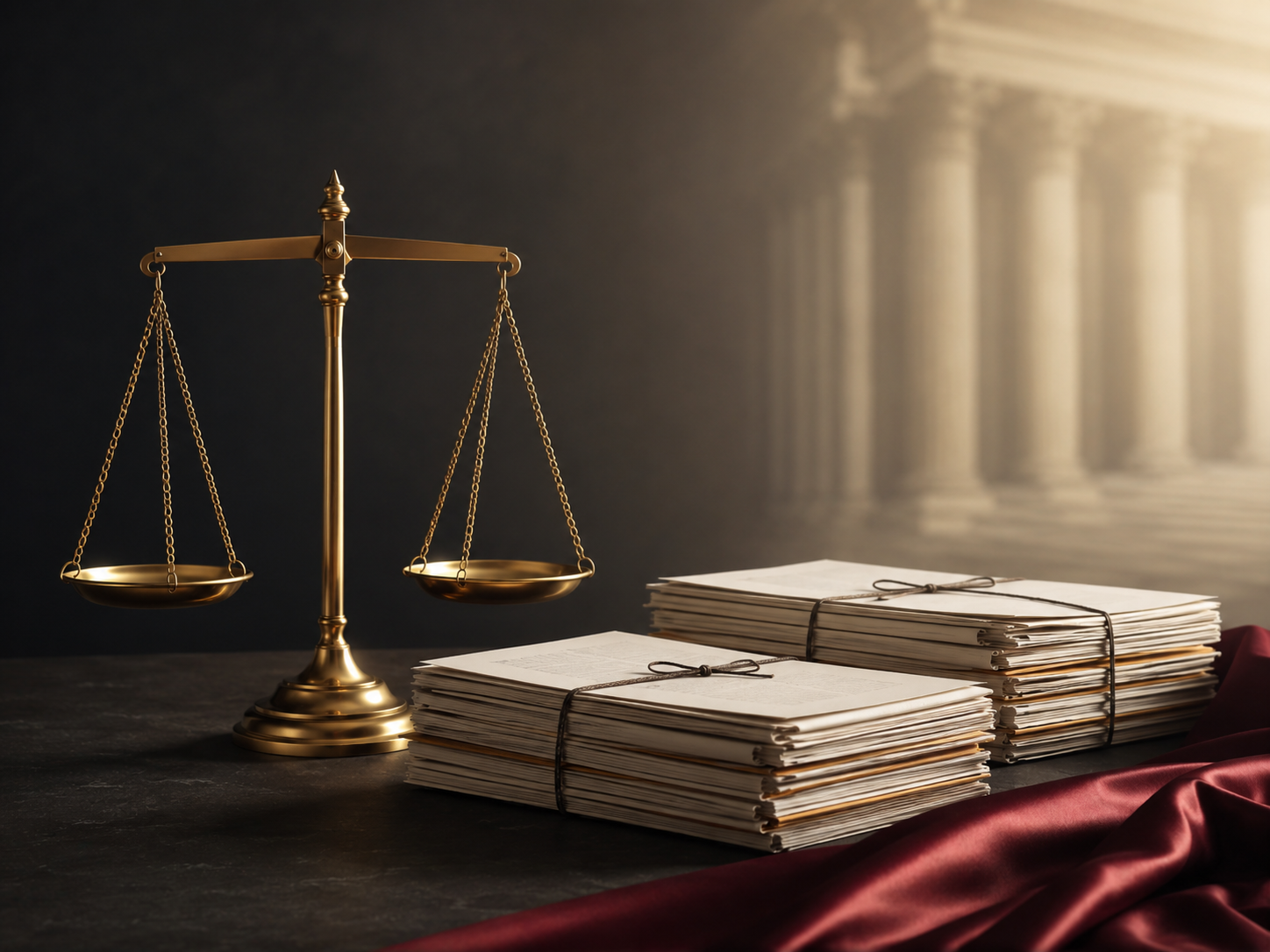 Graphite and gold legal still-life image for protective order and family-related articles: DANCO vs. OFP vs. HRO in Minnesota