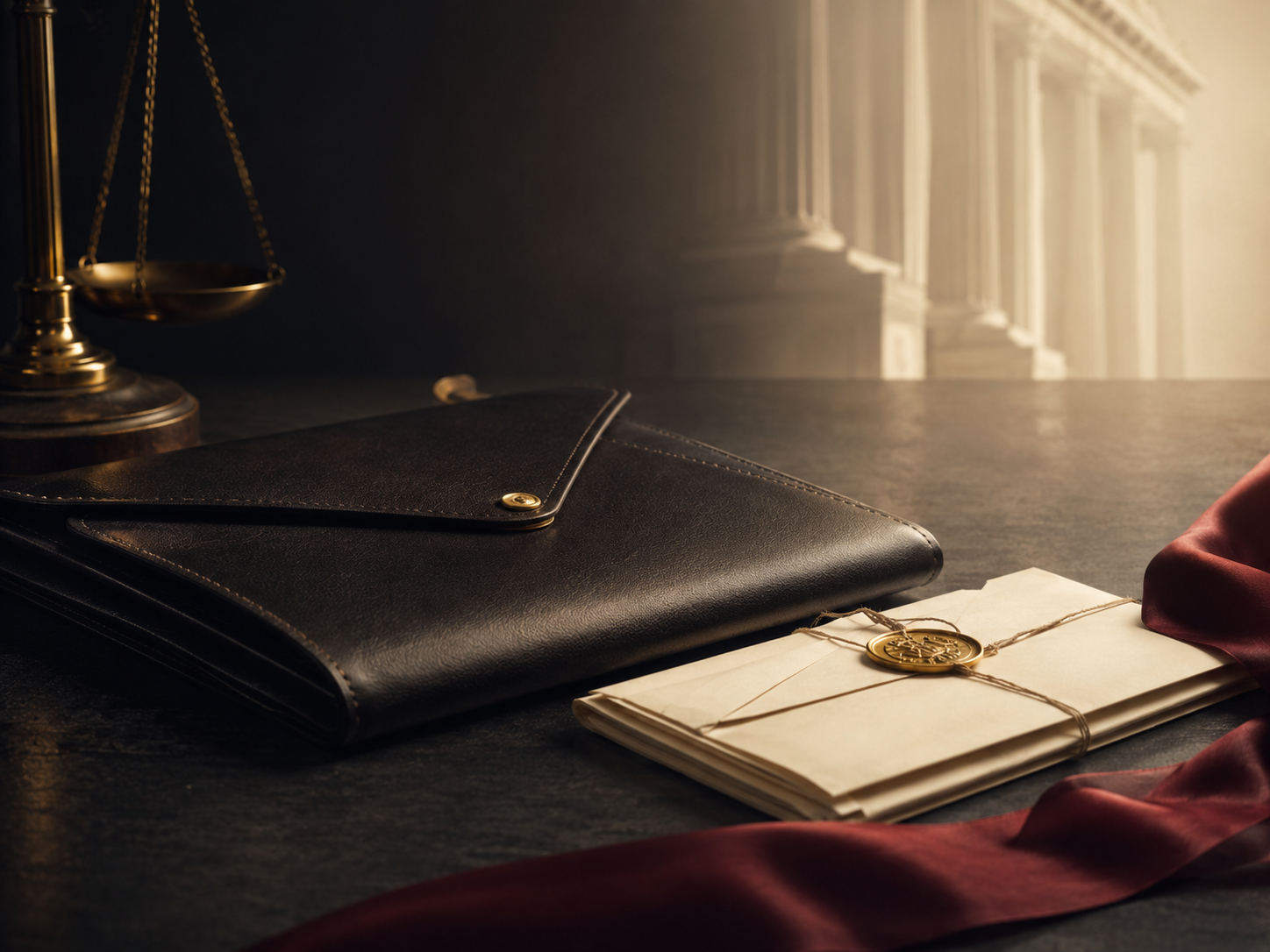 Graphite and gold legal still-life image for protective order and family-related articles: What Is a DANCO in Minnesota?