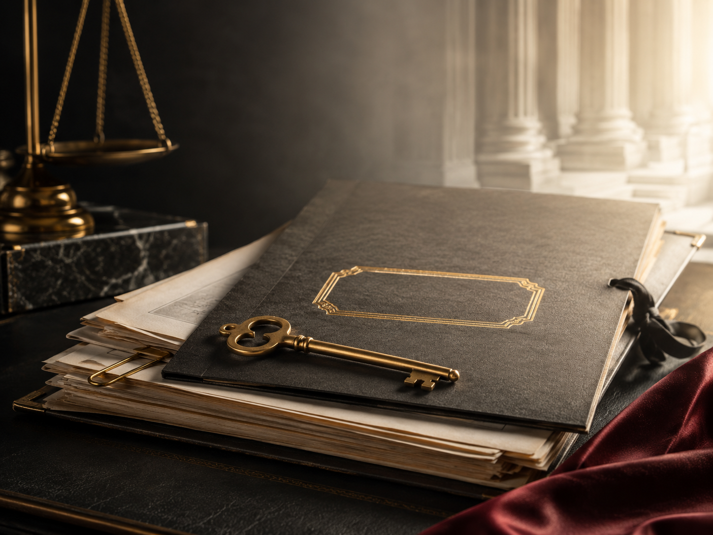 Graphite and gold legal archive image for record relief and post-conviction articles: What Does Expungement Do in Minnesota?