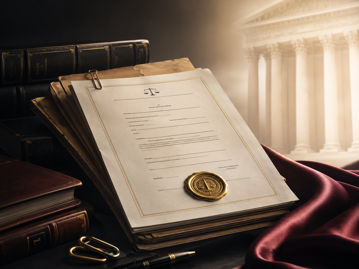 Graphite and gold legal archive image for record relief and post-conviction articles: Minnesota's Clean Slate Act Now Expunges Many Records Automatically. Here's What That Means.